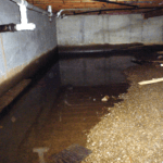 Flooded Crawl Space | Area Waterproofing & Concrete | Wisconsin