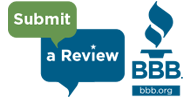 Submit a review on BBB